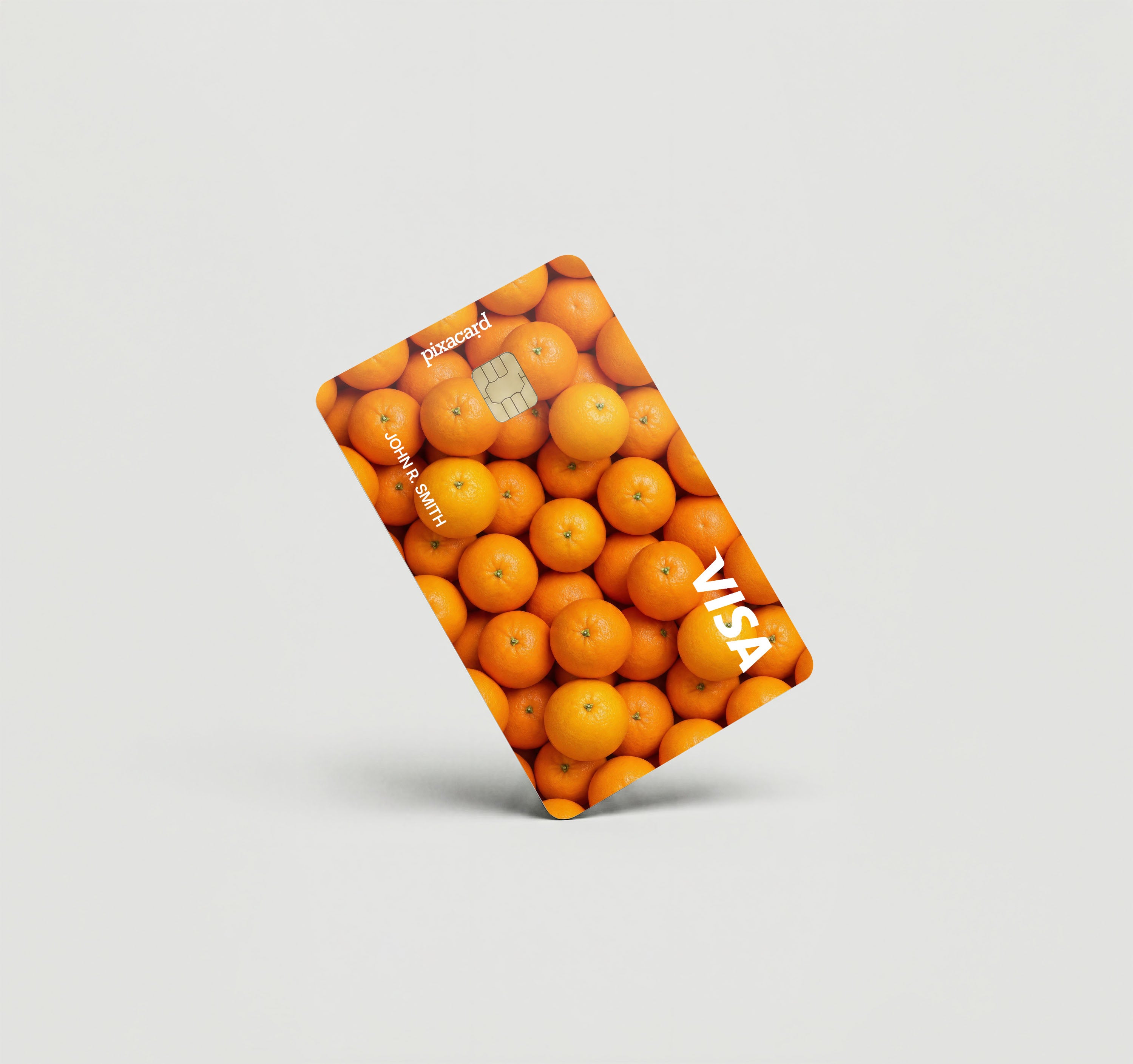 Mockup Cardskin pixacard-orange-cardskin