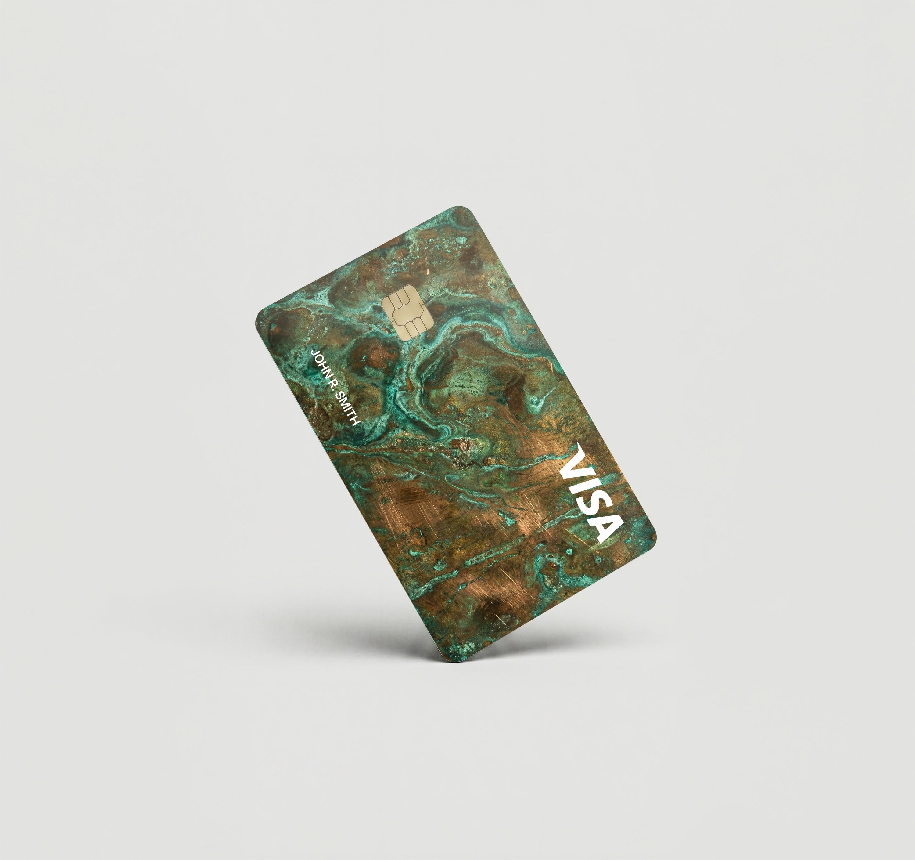 Mockup Cardskin pixacard-patina-bronze-cardskin