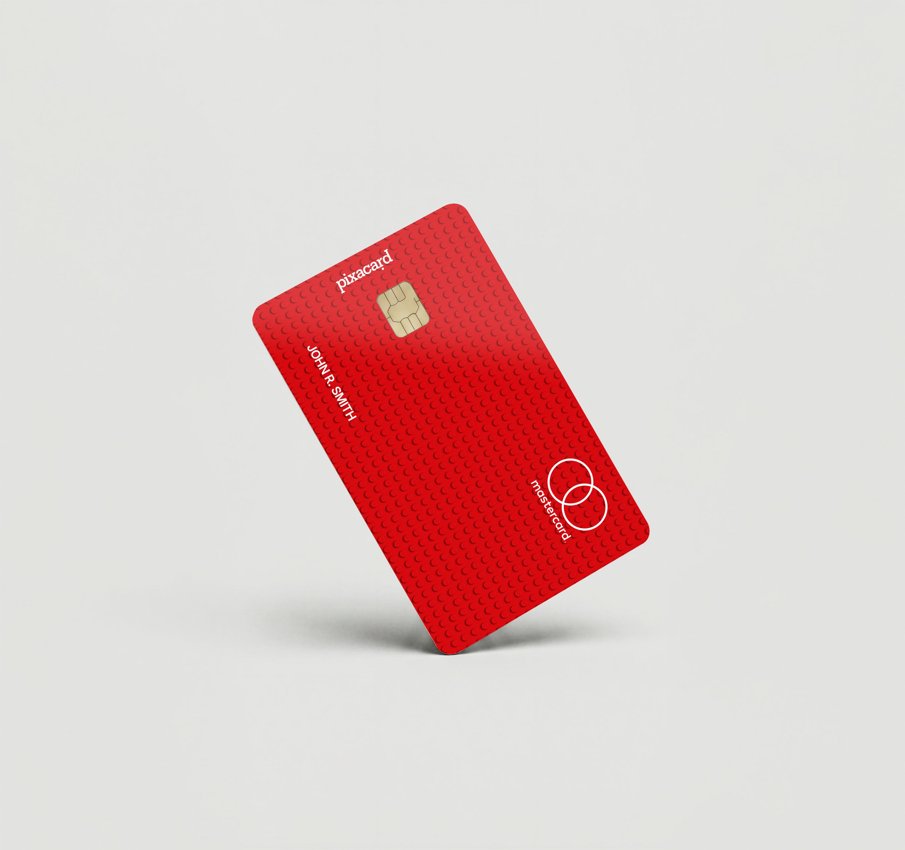 Mockup Cardskin pixacard-red-lego-cardskin