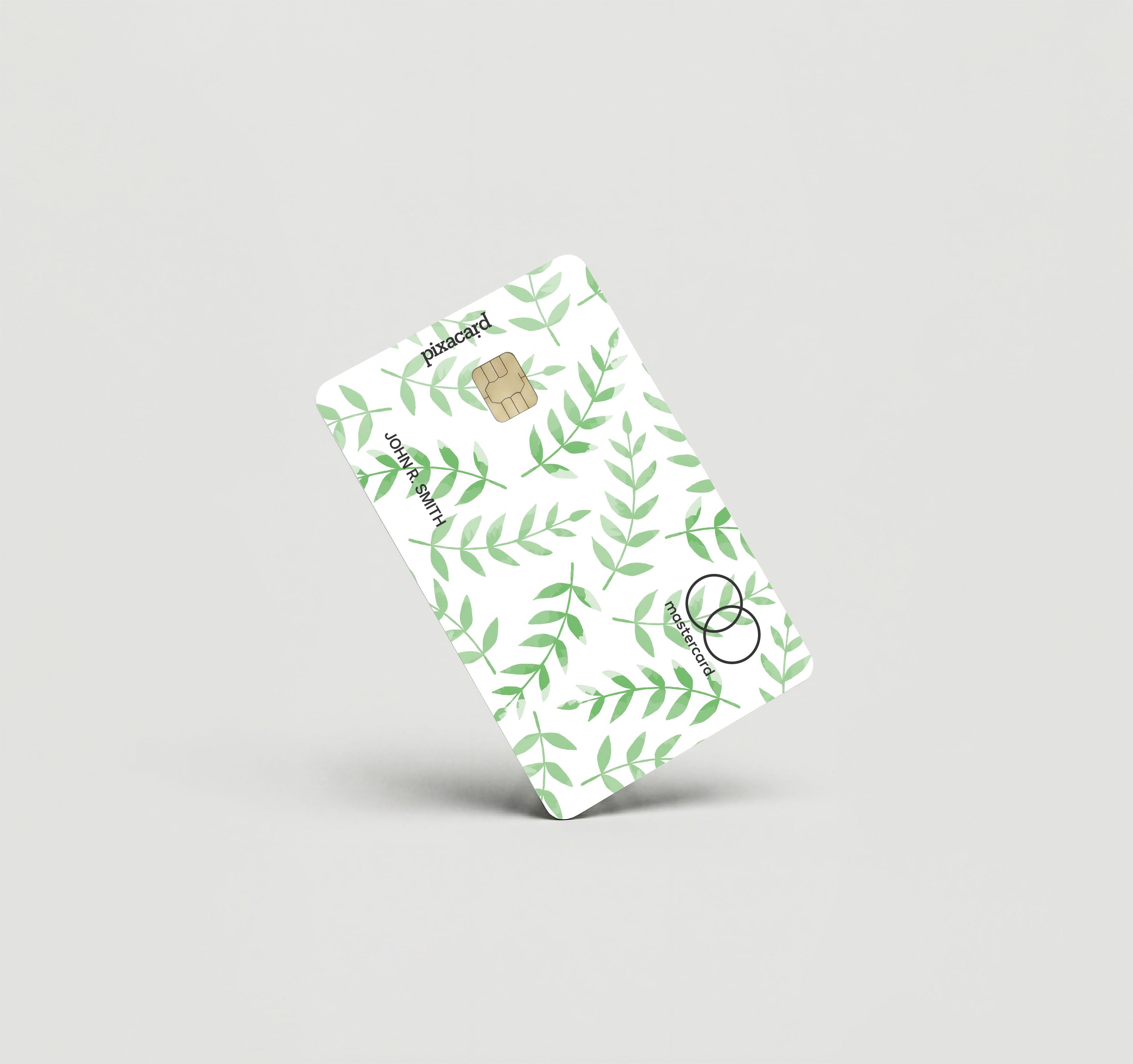 Mockup Cardskin pixacard-slim-fern-cardskin