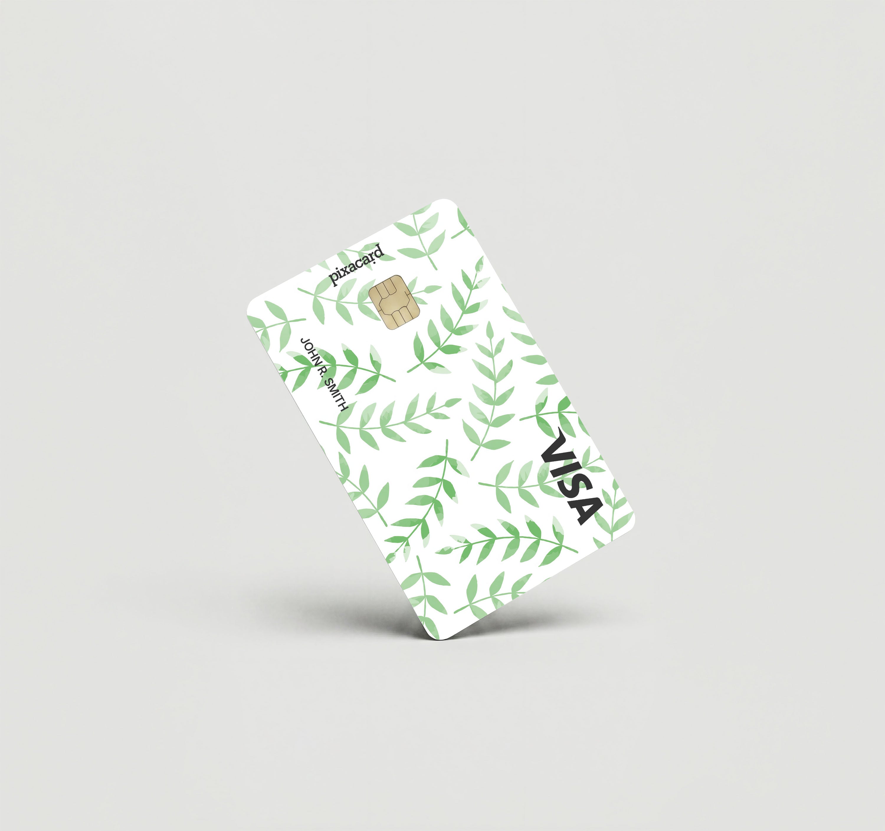 Mockup Cardskin pixacard-slim-fern-cardskin