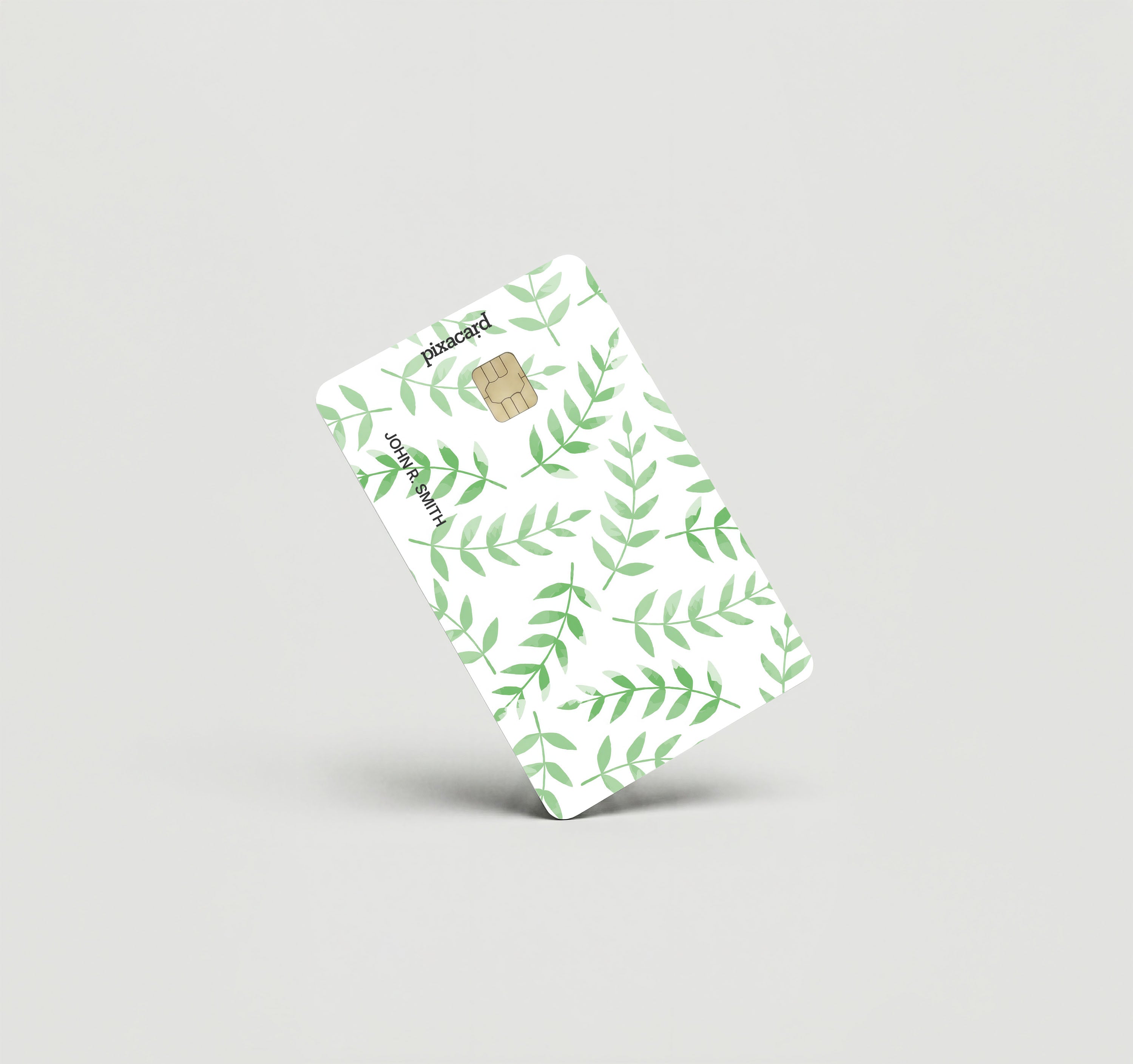 Mockup Cardskin pixacard-slim-fern-cardskin