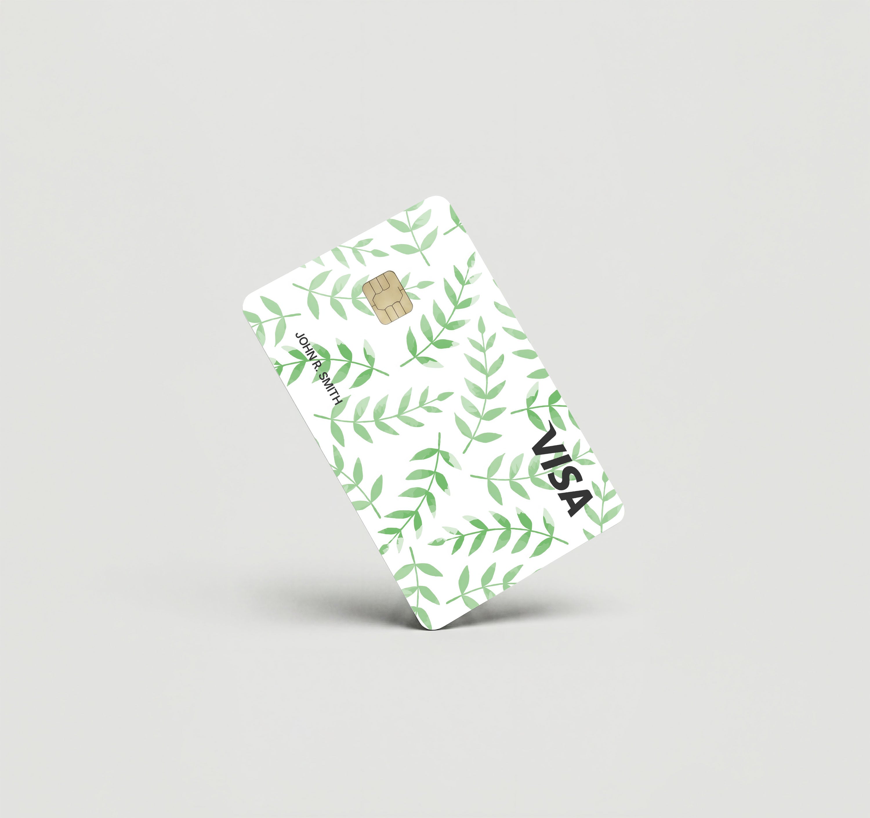 Mockup Cardskin pixacard-slim-fern-cardskin