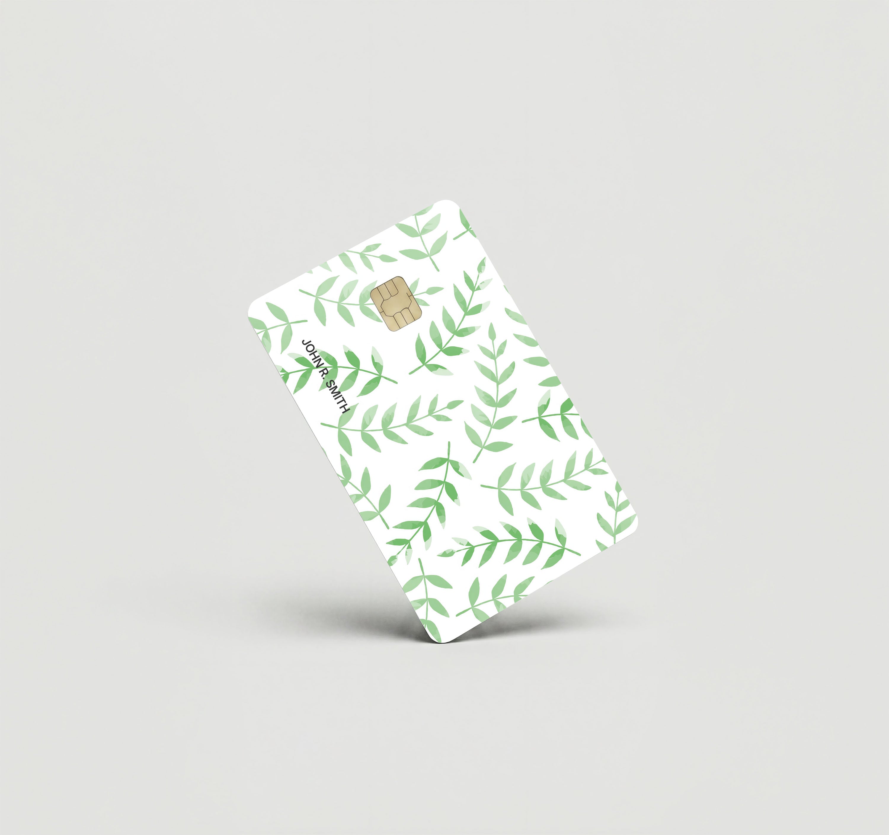 Mockup Cardskin pixacard-slim-fern-cardskin