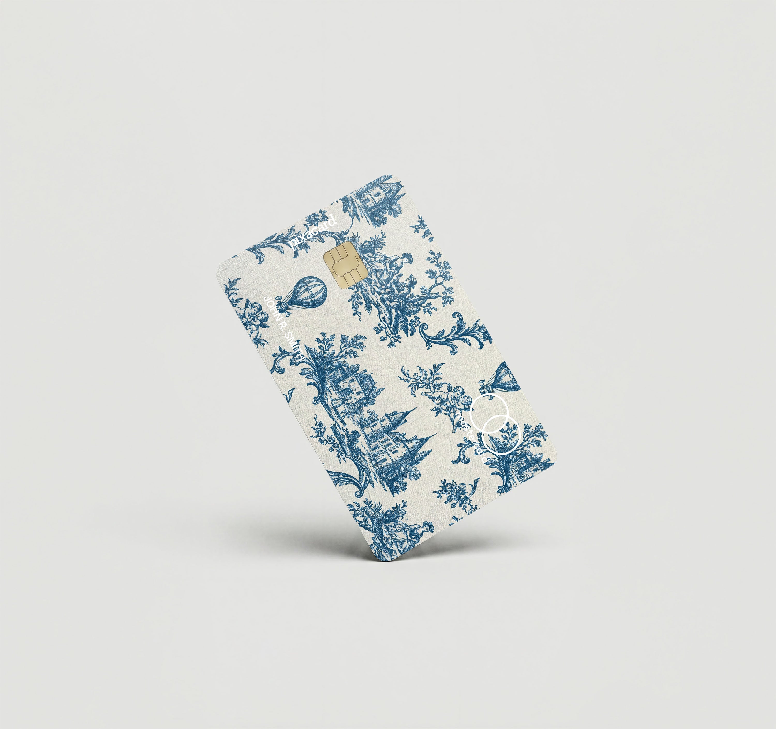 Mockup Cardskin pixacard-toile-de-jouy-cadrskin