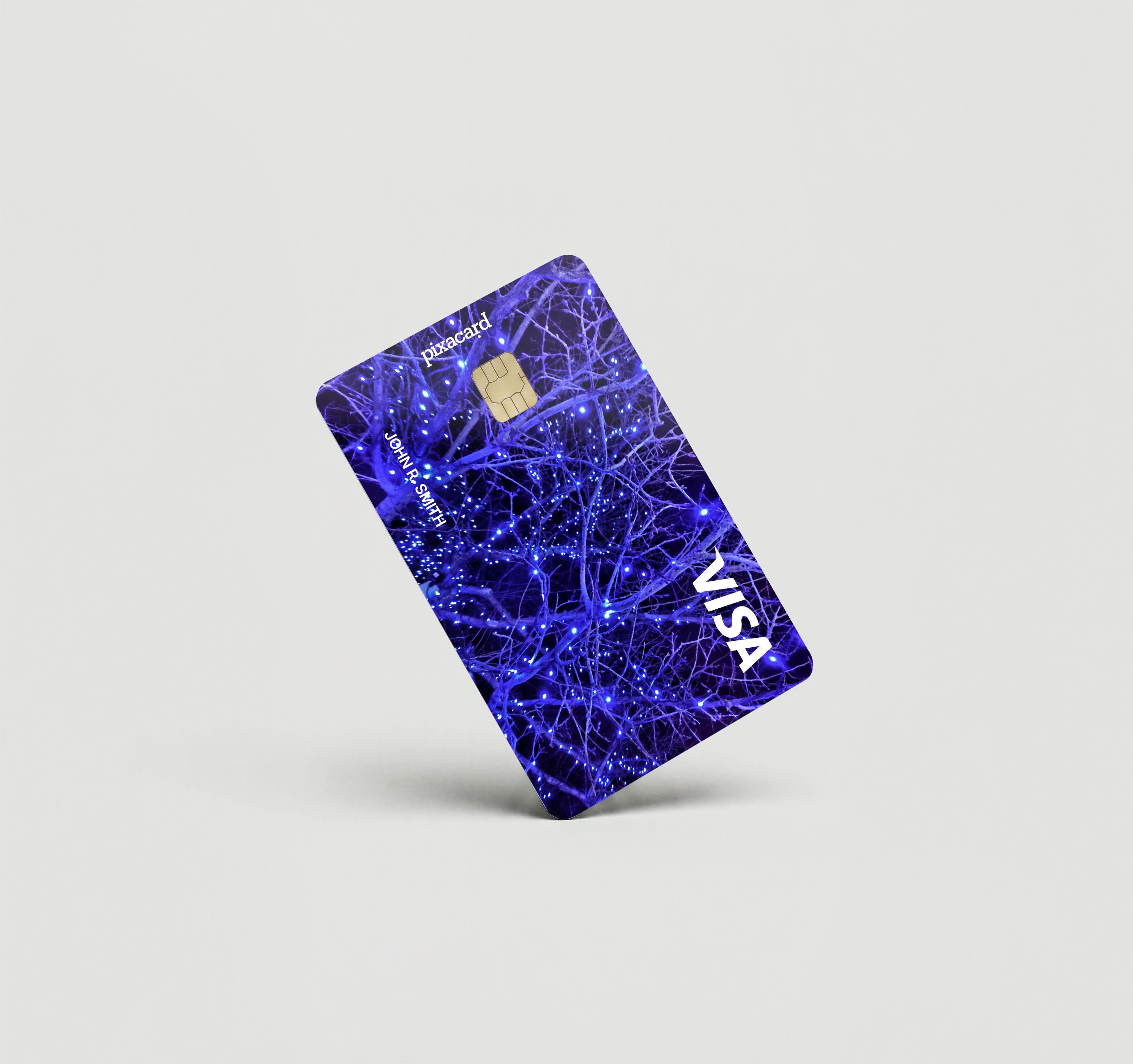 Mockup Cardskin pixacard-treelights-cardskin
