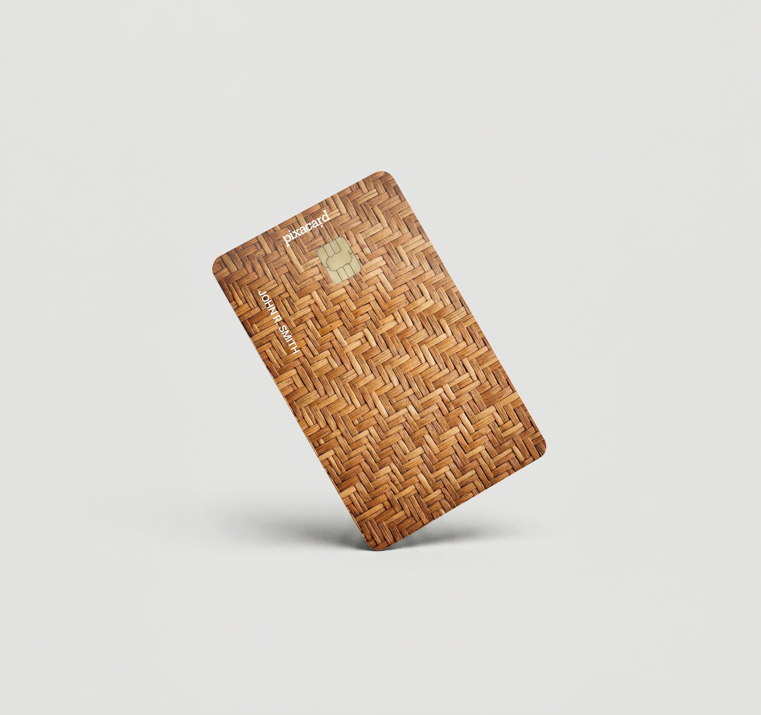 Mockup Cardskin pixacard-wicker-cardskin