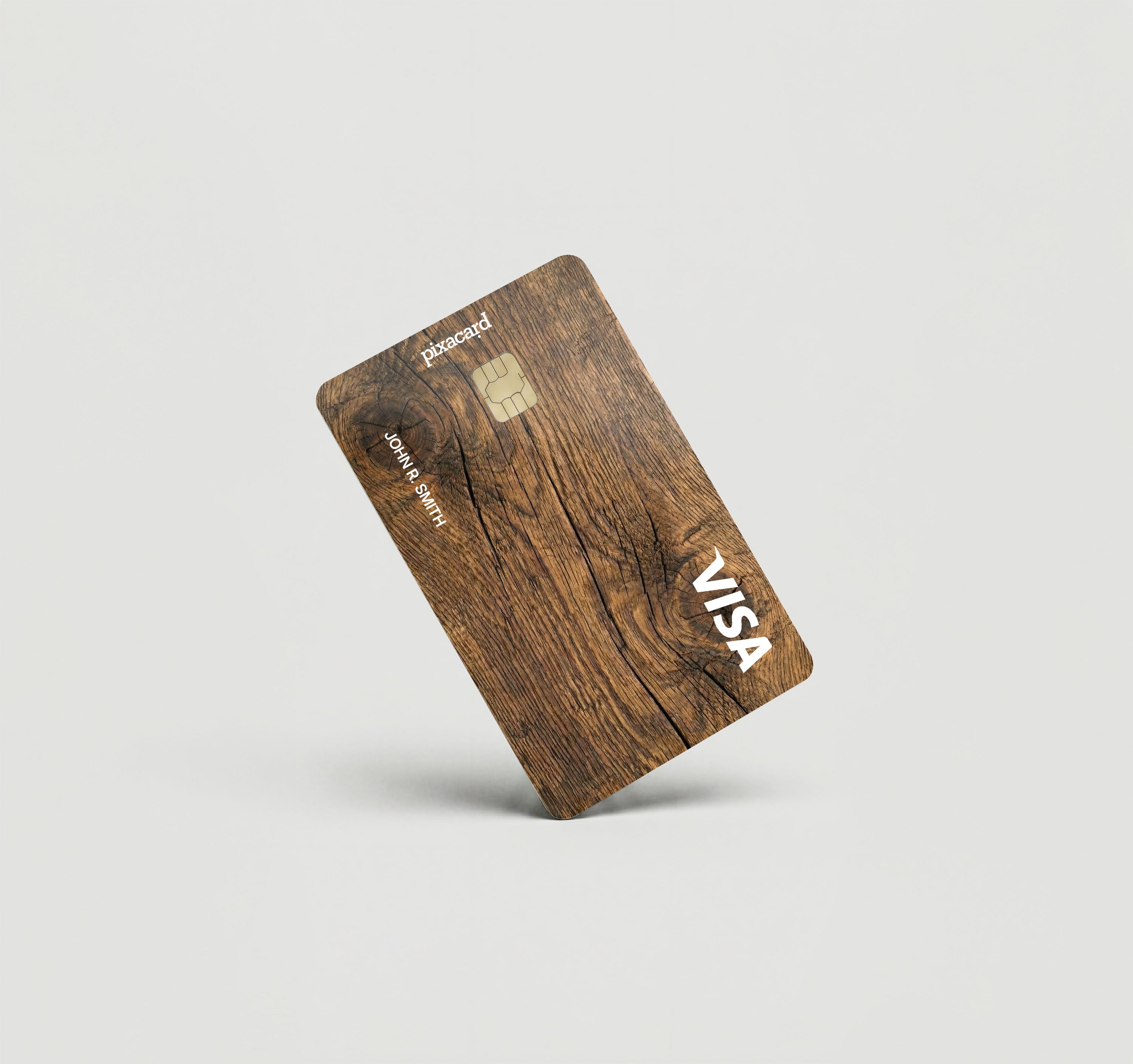 Mockup Cardskin pixacard-wood-plank-cardskin