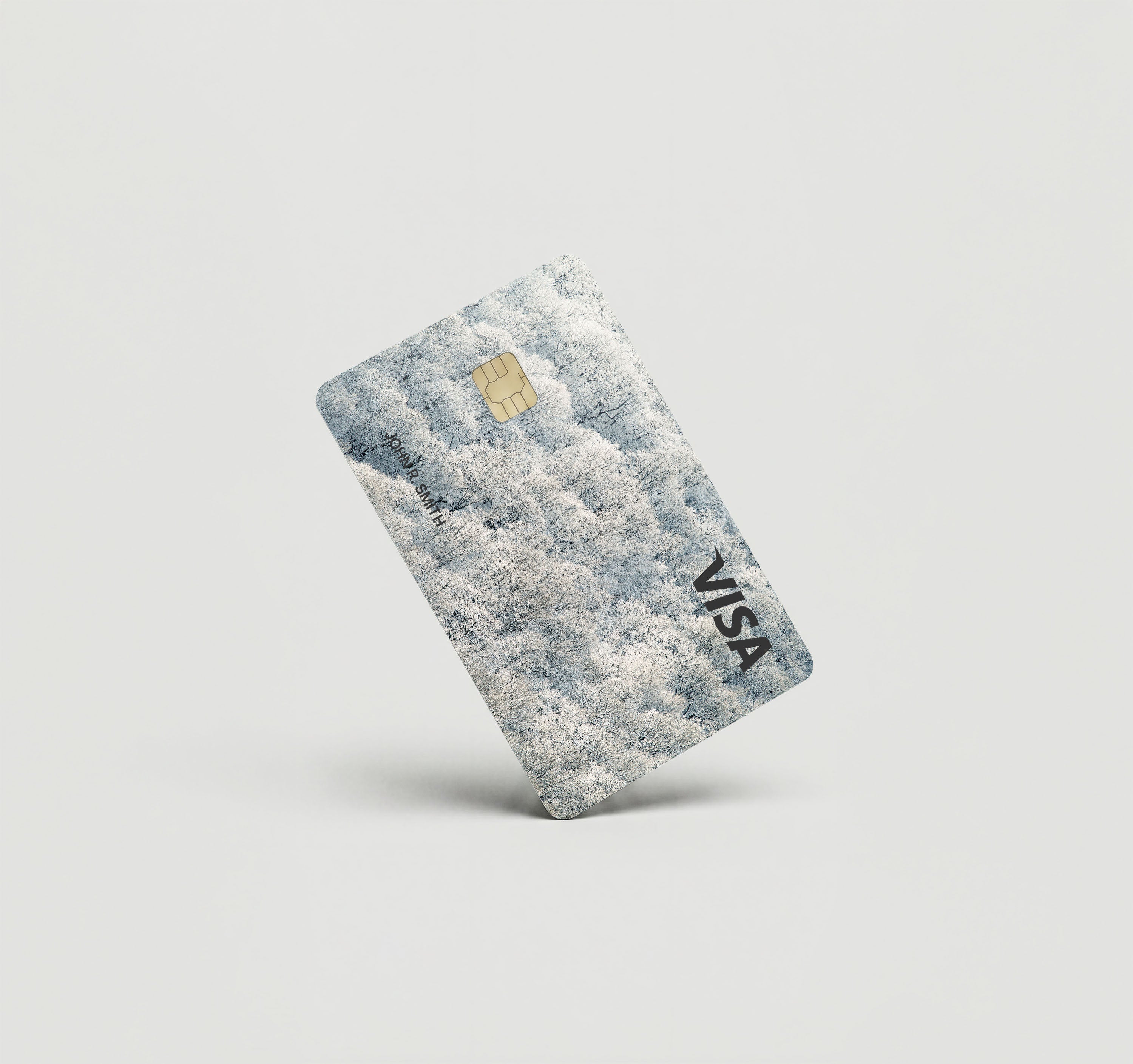 Mockup Cardskin pixacard-white-forest-cardskin