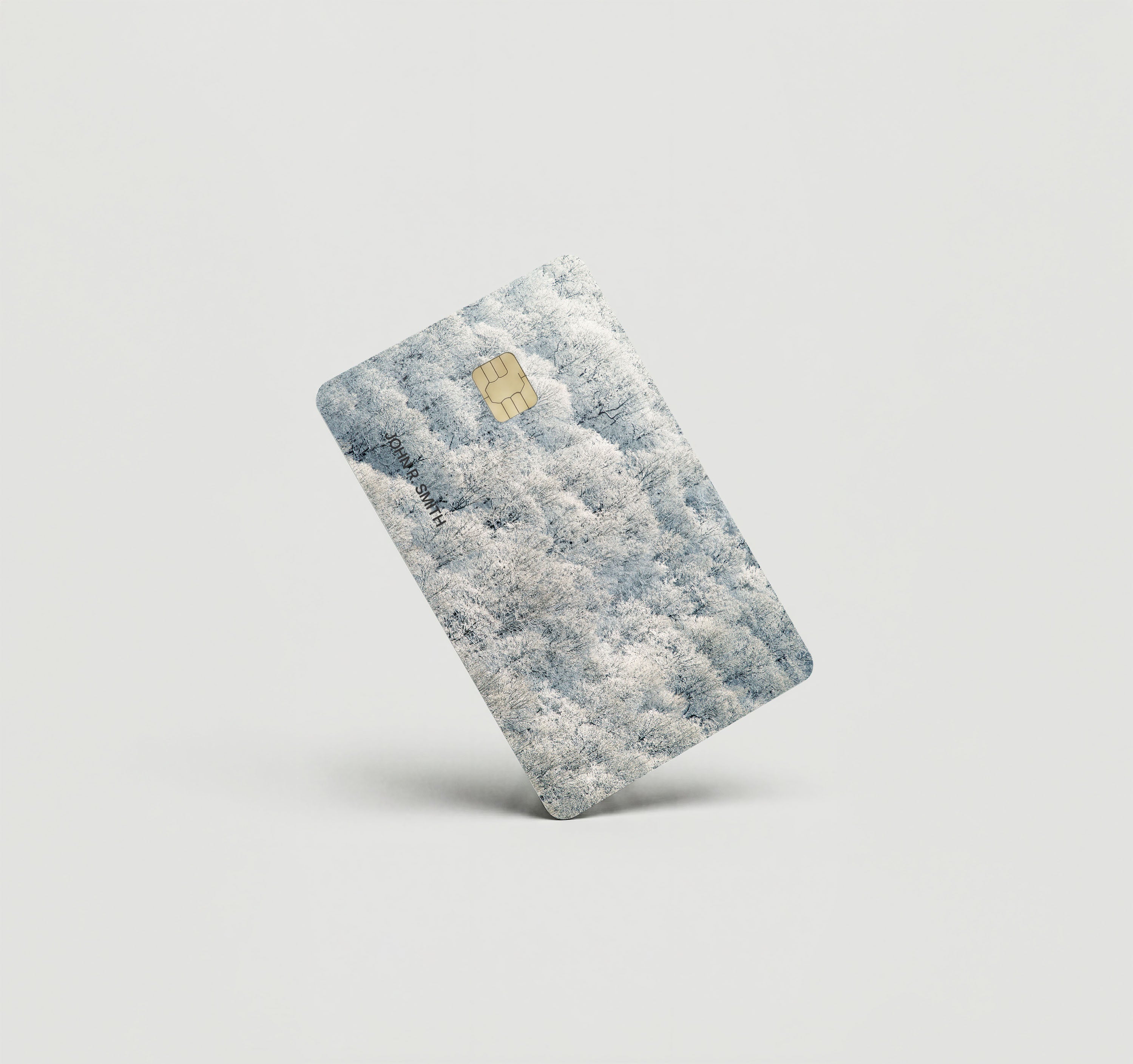 Mockup Cardskin pixacard-white-forest-cardskin