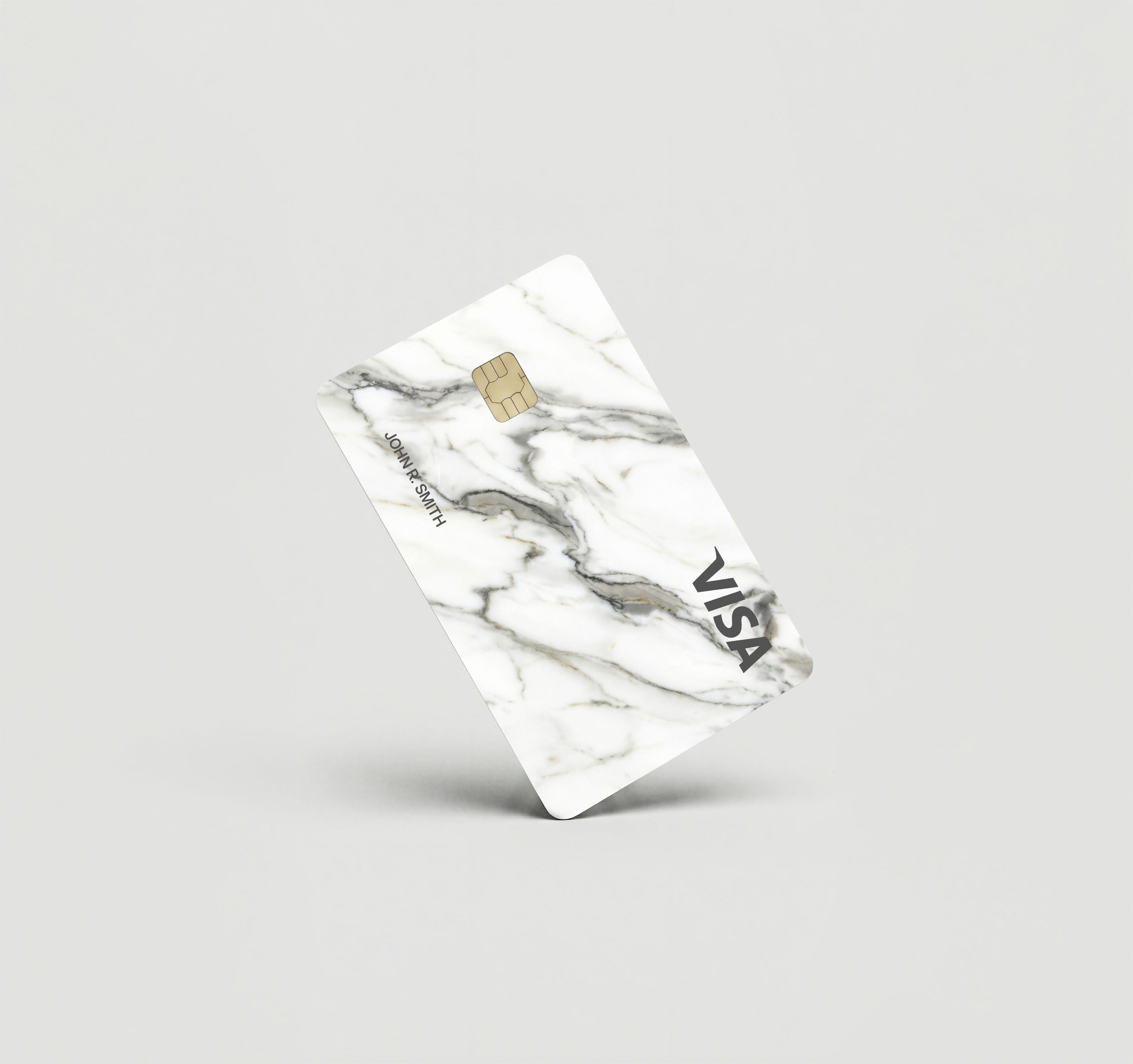 Mockup Cardskin pixacard-white-marble-cardskin